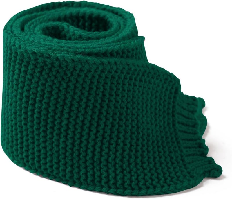 Piewag Kids Knit Scarf Toddler Winter Warm Scarves Neck Warmer Fashion Solid Color Scarf for Boys Girls - Image 3
